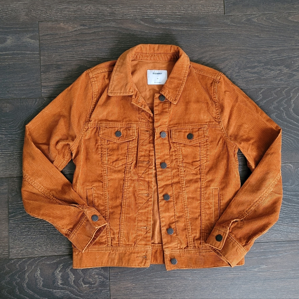 Pumpkin Spice Corduroy Jacket
